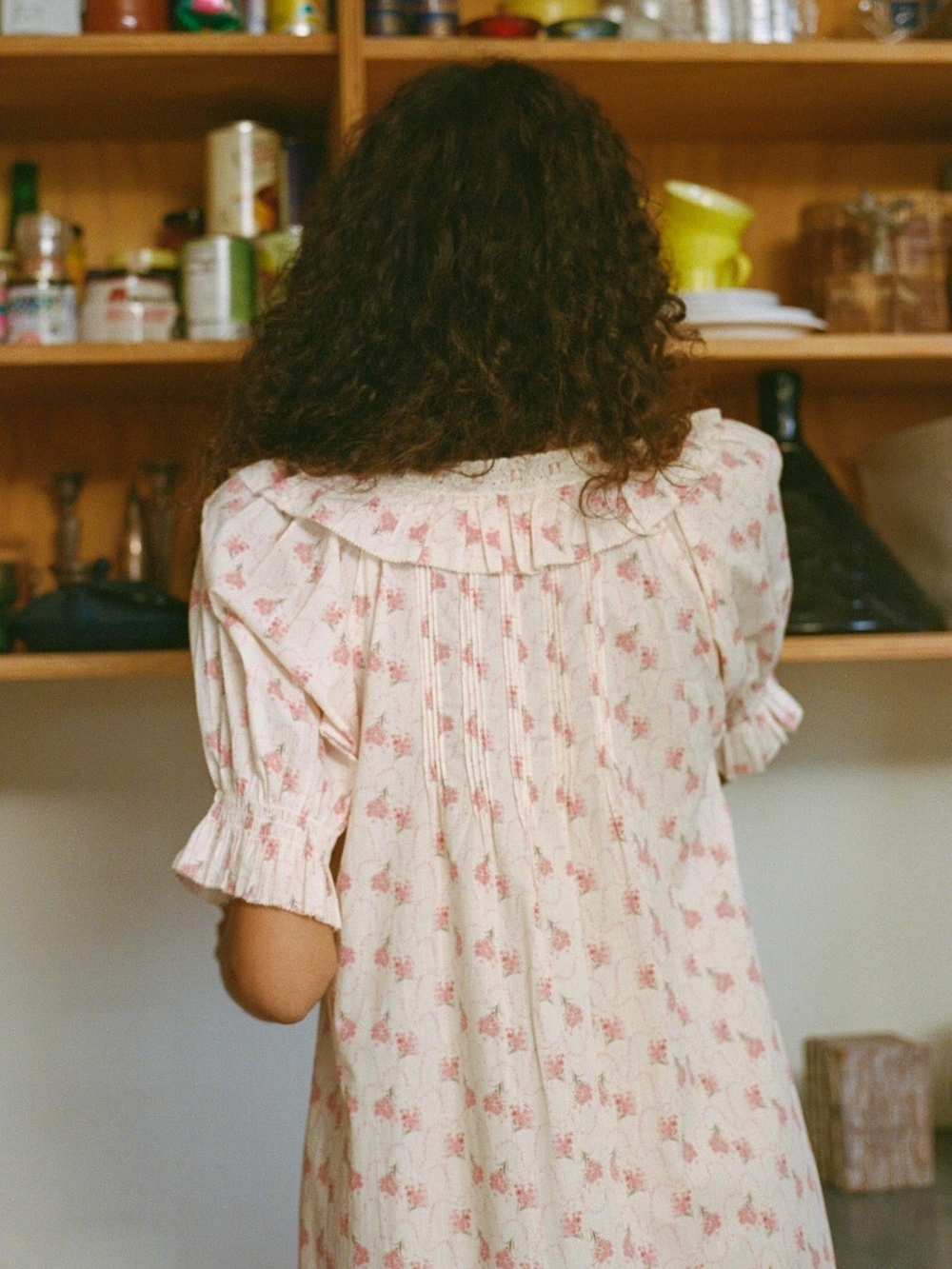 Christy Dawn Inez Dress In Blush Bouquet - Picture 4 of 10